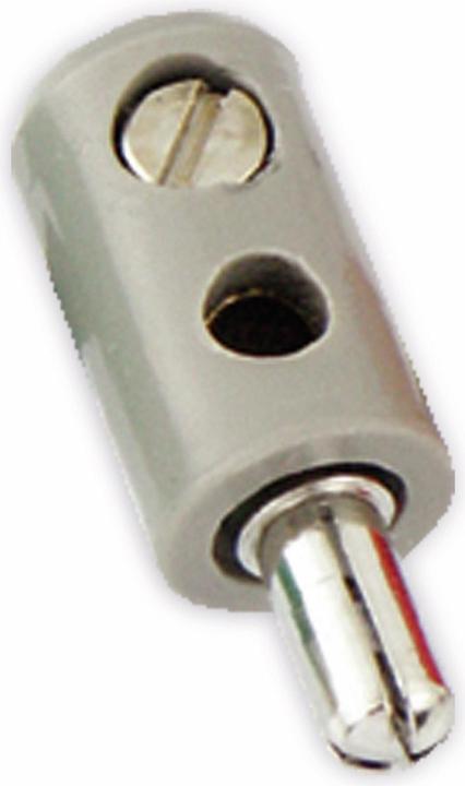 Kahlert Licht Modellbahn Stecker 2.6 mm 10 S