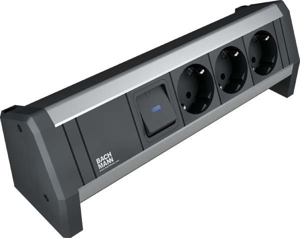 Actual product image Bachmann DESK 3xUTE & 2xModule GST18 (3x, CEE 7/3, CEE 7/5)