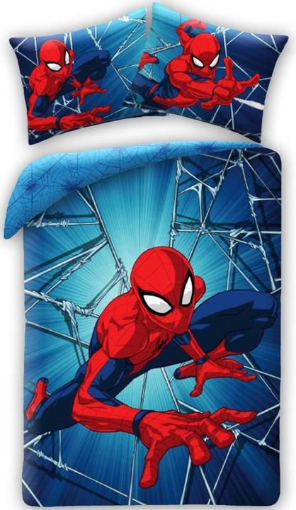 Halantex Spider-Man Bettwäsche Spider-Man crawling 140 x 200 cm / 70 x 90 cm