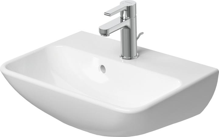 Actual product image Duravit Hand-rinse basin ME by Starck m ÜL m HLB 450x320mm 1 tap hole white WG (320 mm, 450 mm)
