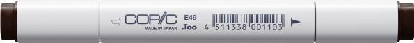 Actual product image Copic Graphic marker Classic type E - 49 (E49 - Dark Bark, 1 x)