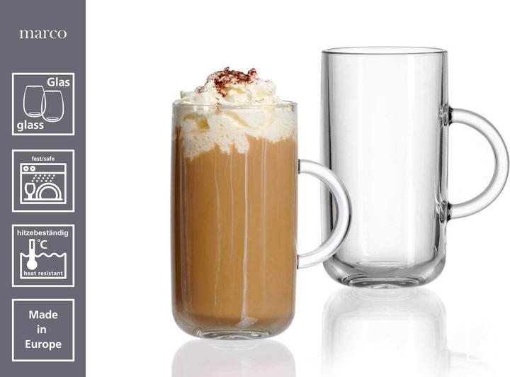 Produktbild Ritzenhoff & Breker Marco Latte Macchiato / Glühwein Gläser (0.27 l, 60x)