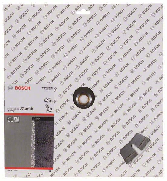 Produktbild Bosch Professional Zubehör Diamanttrennscheibe Standard for Asphalt, 350 x 20,00/25,40 x 3,2 x 8 mm