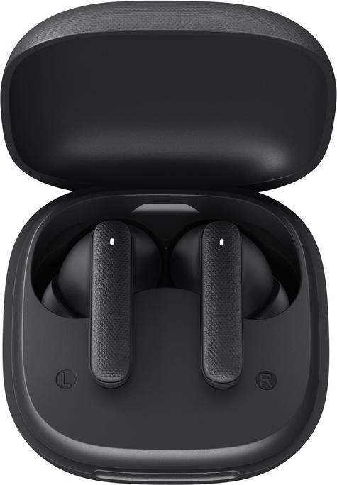 Actual product image QCY TWS Buds T43 ANC Headphones (dark grey) (35 h, Cable)