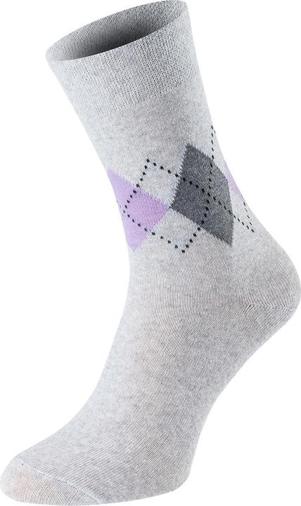 Actual product image Casativo Ladies Socks Check Pattern (pack of 4, 39 - 42)