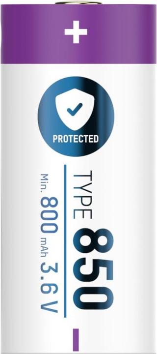 Image du produit Ansmann 16340 Batterie Li-Ion (1 pcs, 16340, 850 mAh)
