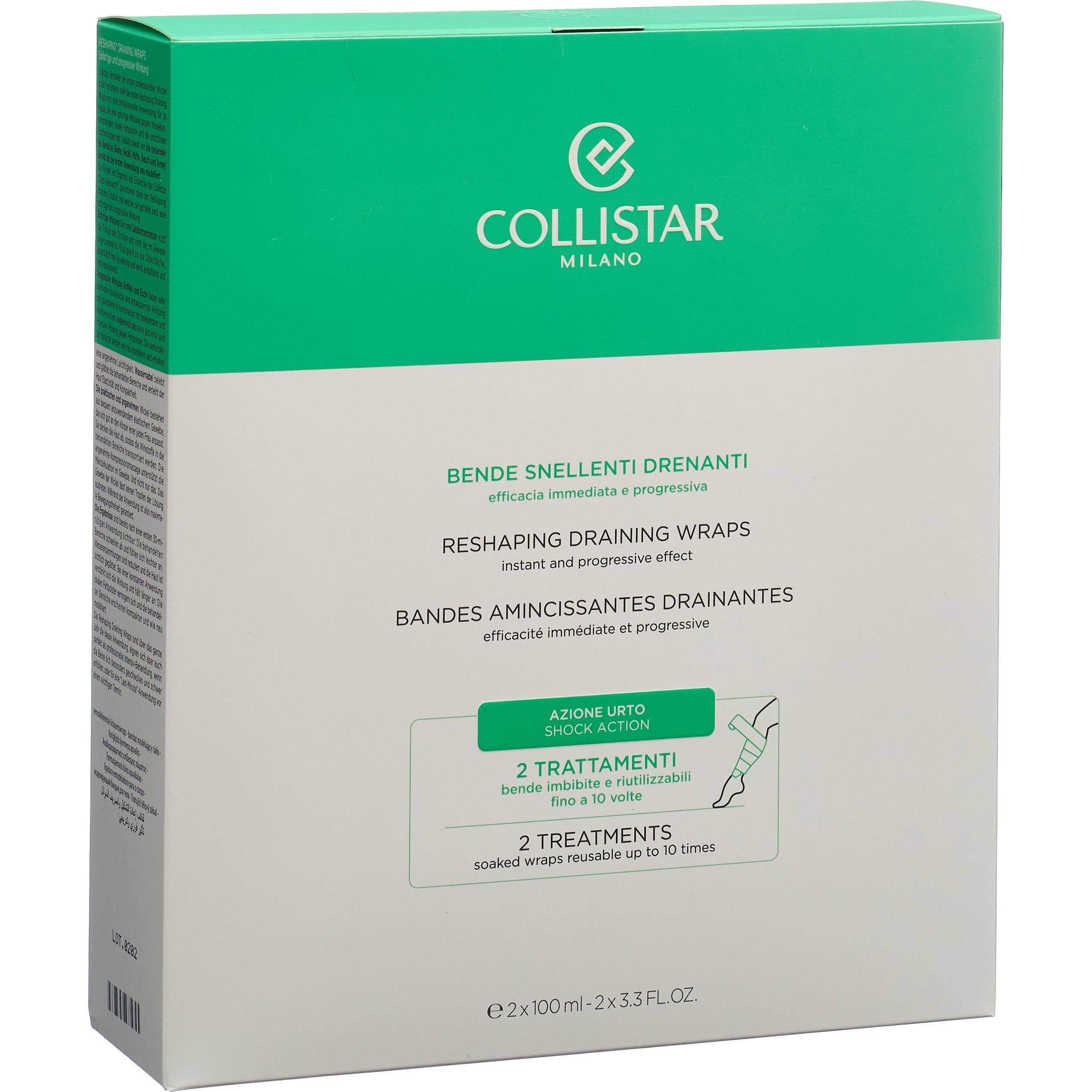 Collistar, Bandage, Reshap Draining Wraps