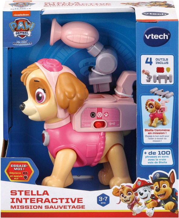 Actual product image VTech Pat Patrouille - Stella interactive : Mission sauvetage (French)