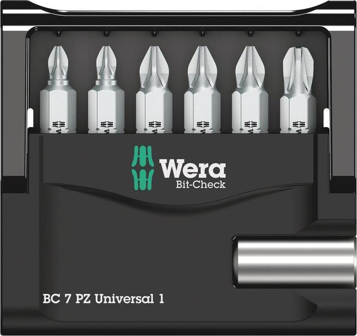 Produktbild Wera Bit-Check (Innensechskant, Kreuz Pozidriv PZ)