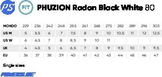 Actual product image Powerslide Radon black/white, 4x80mm (41)