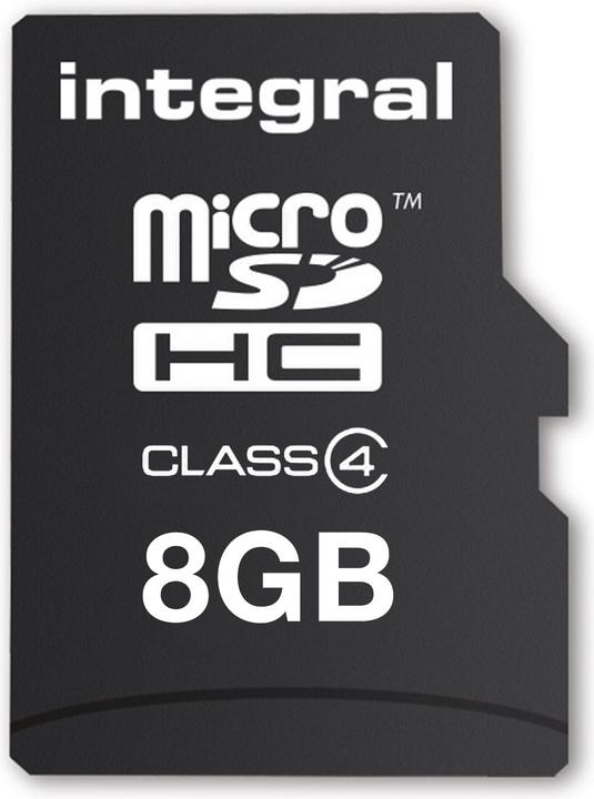 Produktbild 8gb Microsdhc Memory Card Class 4 (8 GB, microSD, U1, UHS-I)