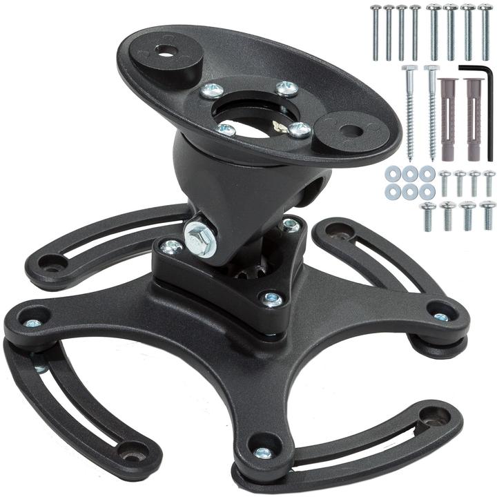 tectake Support plafond universel pour vidéoprojecteurs (Plafond)