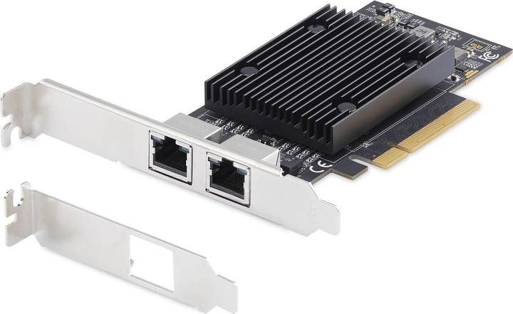 Actual product image StarTech .com PR210B-NETWORK-CARD, Interne, Avec fil, PCI Express, Ethernet, 20000 Mbit/s, Noir (Ethernet, Mini PCI Express)