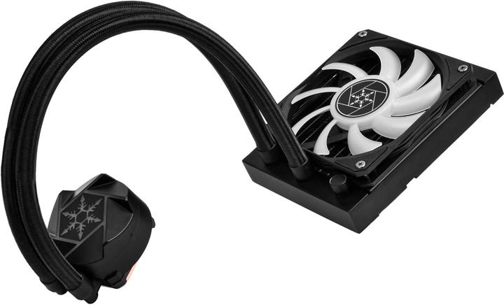 Actual product image Silverstone SST-VD120-SLIM - High Performance slim All-In-One Liquid Cooler, Single Adjustable 120mm
