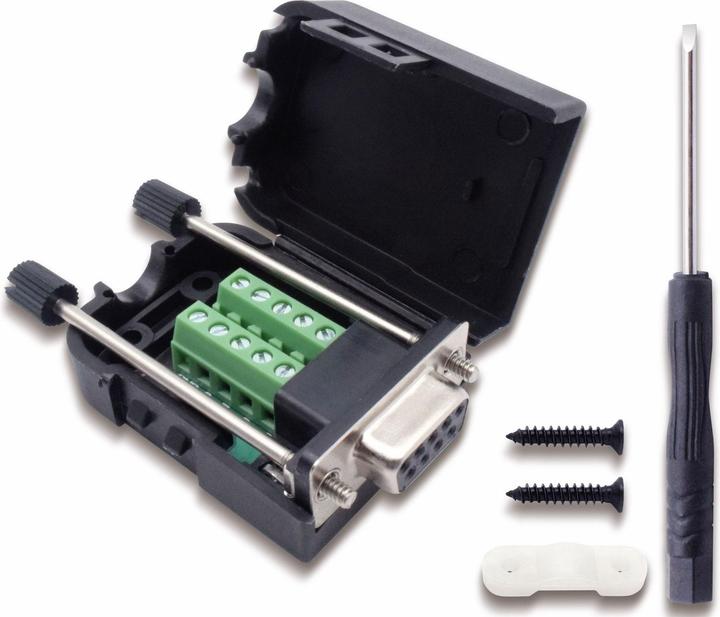 Produktbild Quadrios 2010C247 D-SUB Buchse Polzahl (num): 9 Schrauben 1 Set