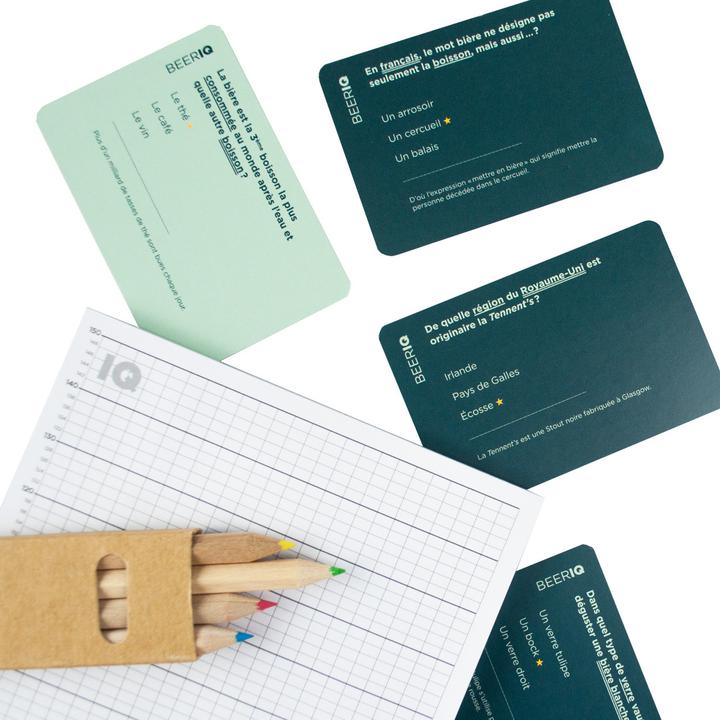 Actual product image Helvetiq Beer IQ (German, 2 - 12 Players)