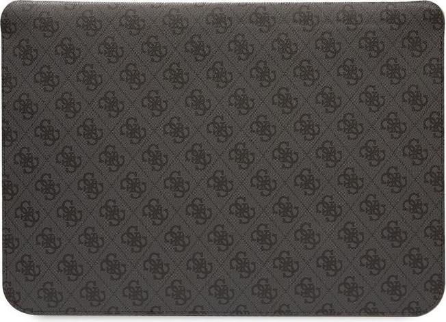 Actual product image Guess PU 4G Printed Stripe Computer Sleeve 16" Black (16", Universal)