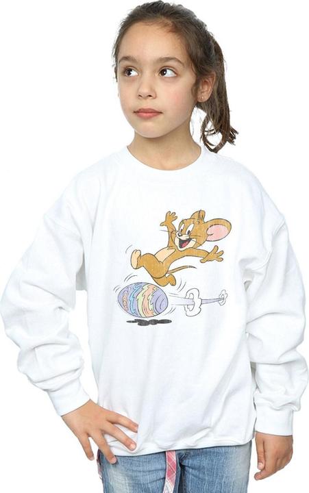 Actual product image Tom & Jerry Girls Egg Run Sweatshirt (140, 146)
