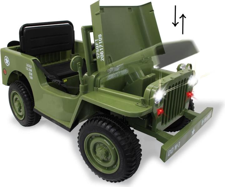 Produktbild Jamara Jeep Willys MB Army (12 V)