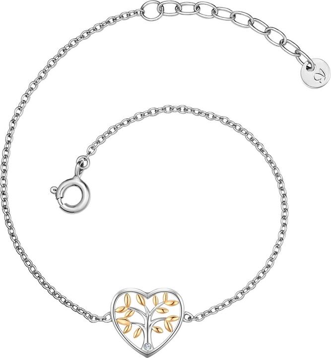 Immagine prodotto Glanzstücke München Bracciale in argento lucido - 33944 (17 cm, Argento)