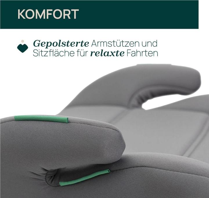 Produktbild Chicco Sitzerhöhung Quasar i-Size Grey (Kindersitzerhöhung, ECE R129/i-Size Norm)