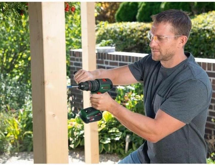 Actual product image Bosch Home & Garden Cordless impact drill AdvancedImpact 18V-80 QuickSnap, 2x rechargeable battery 2.5Ah, attachments
