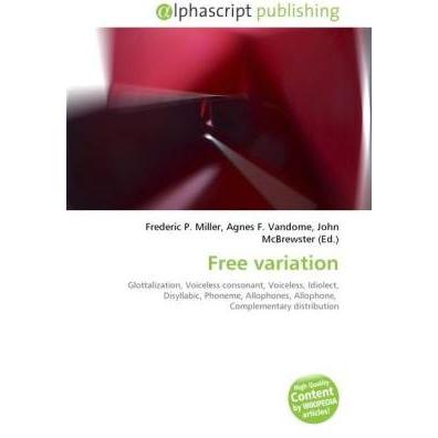 Thumbnail - Free variation, Fachbücher von Agnes F. Vandome, Frederic P. Miller, John McBrewster