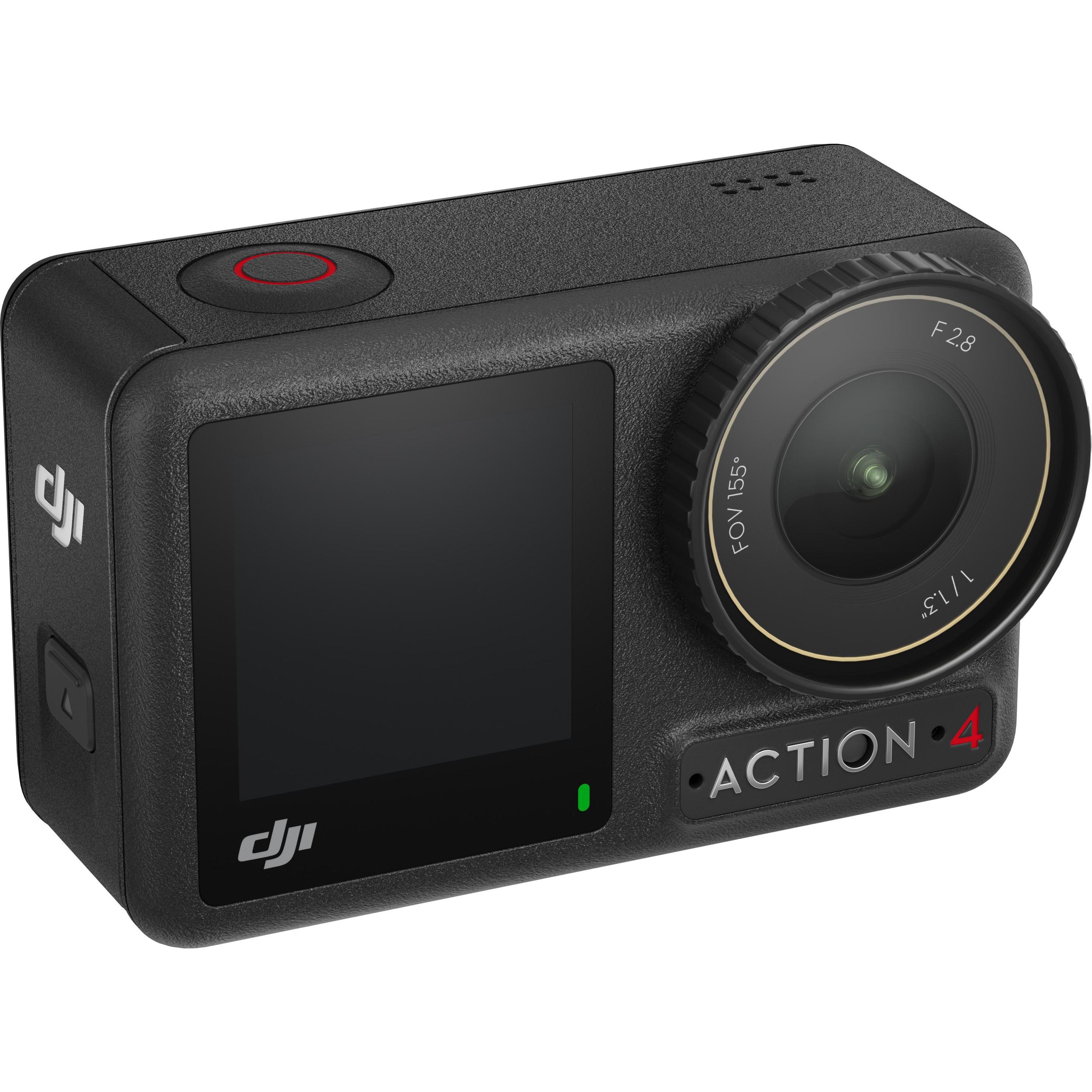 Thumbnail - DJI Osmo Action 4 Adventure Combo (120p, Bluetooth, WLAN), Action Cam, Schwarz