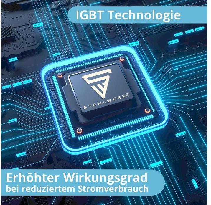 Produktbild Stahlwerk Schweissgerät ARC 200 Puls Pro MMA E Hand Lift TIG Pulsfunktion 200 A