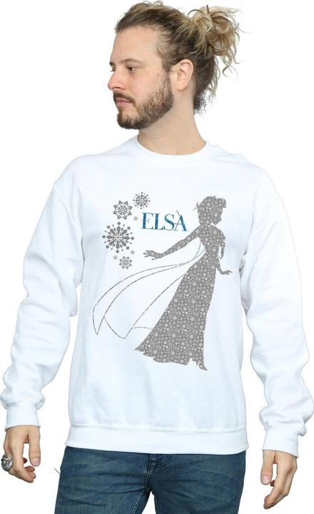 Produktbild Disney Frozen Elsa Christmas Silhouette Sweatshirt (L)