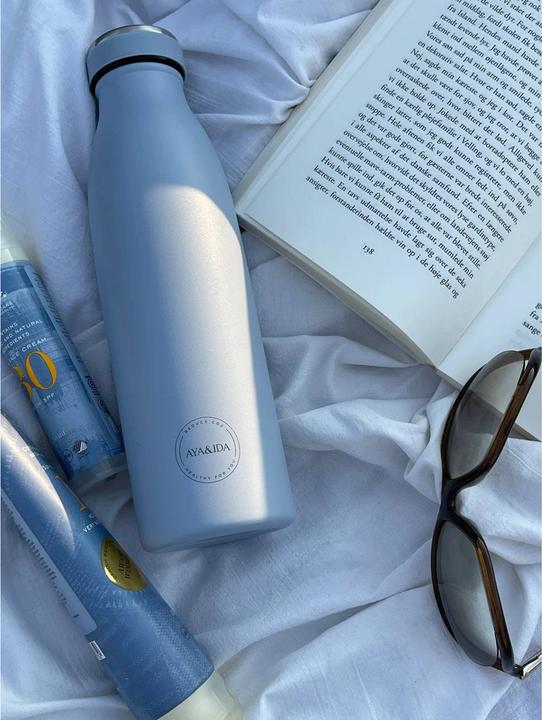 Image du produit Aya & Ida - Drinking Bottle - Thermosfles - waterfles - 500ml - POWDER BLUE (A9997) (0.50 l)