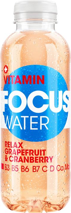 Produktbild Fluid Focus Focuswater Relax (Grapefruit & Cranberry, 1 x)
