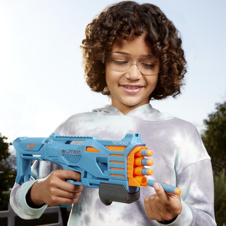 Actual product image Nerf NER ELITE 2.0 TETRAD QS 4