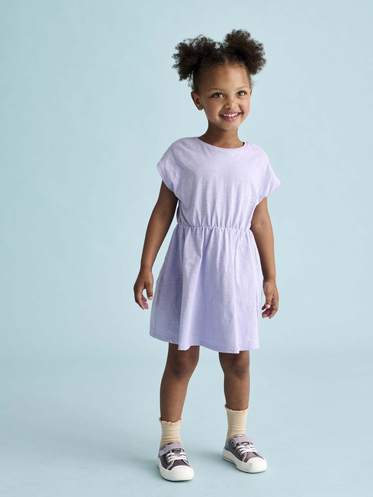 Actual product image Vertbaudet Mädchen-Set: Geblümte Jacke mit Steppnähten & Kleid (98)