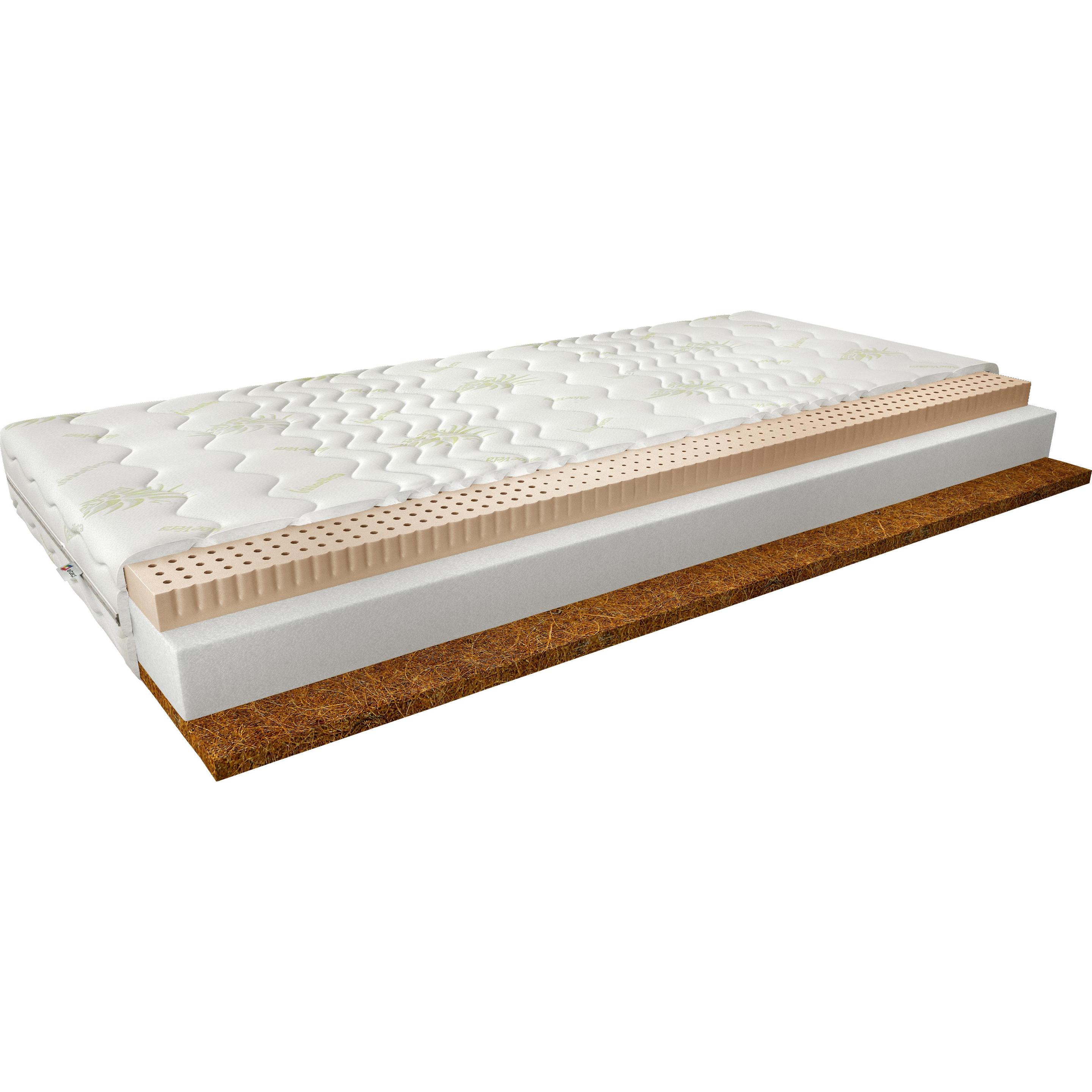 ELTAP, Matratze, Mokka Aloe Vera (90 x 200 cm, Latexkern)