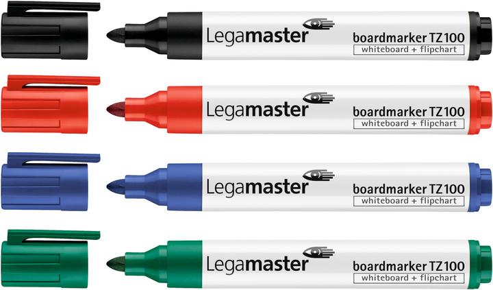 Produktbild Legamaster Whiteboardmarker TZ100 (4x)