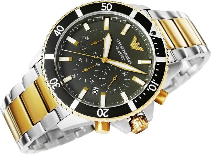 Actual product image Emporio Armani Diver (Chronograph, 43 mm)