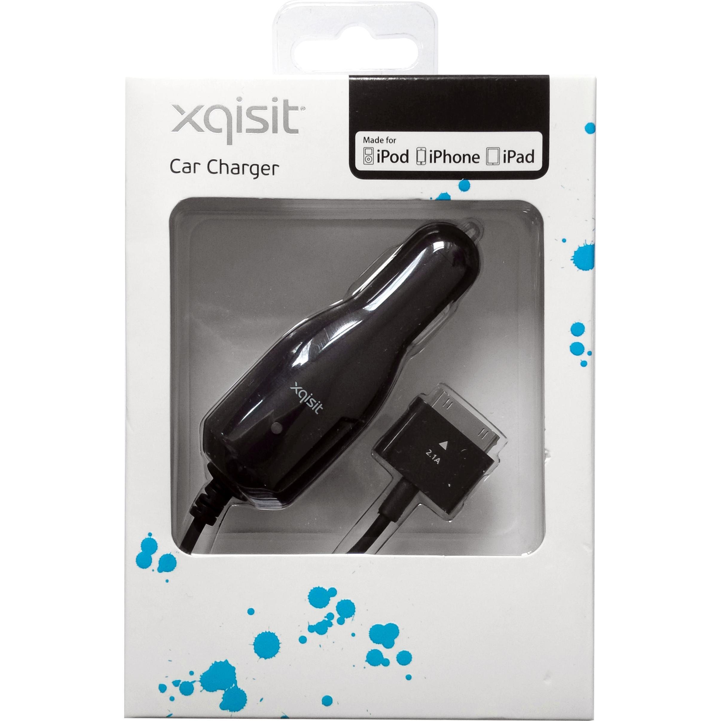 Thumbnail - Xqisit Autoladegerät, Auto Adapter, Schwarz
