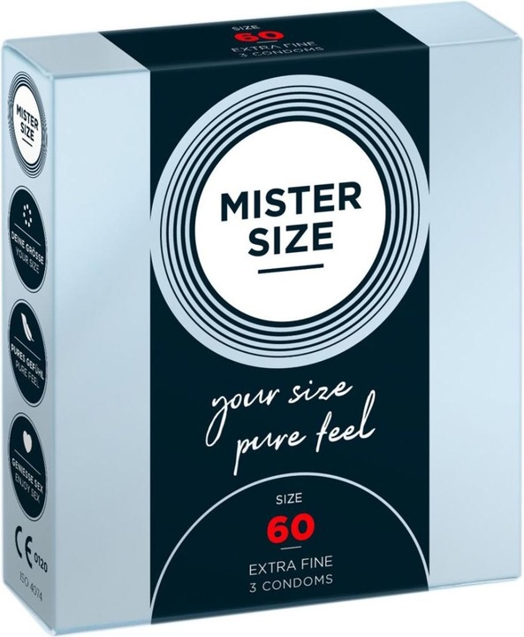 Actual product image Mister Size 60 (10 pcs.)