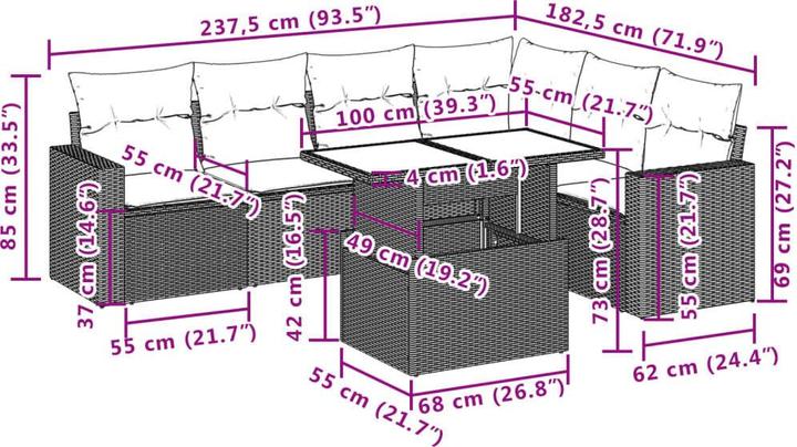Produktbild vidaXL Nicolas