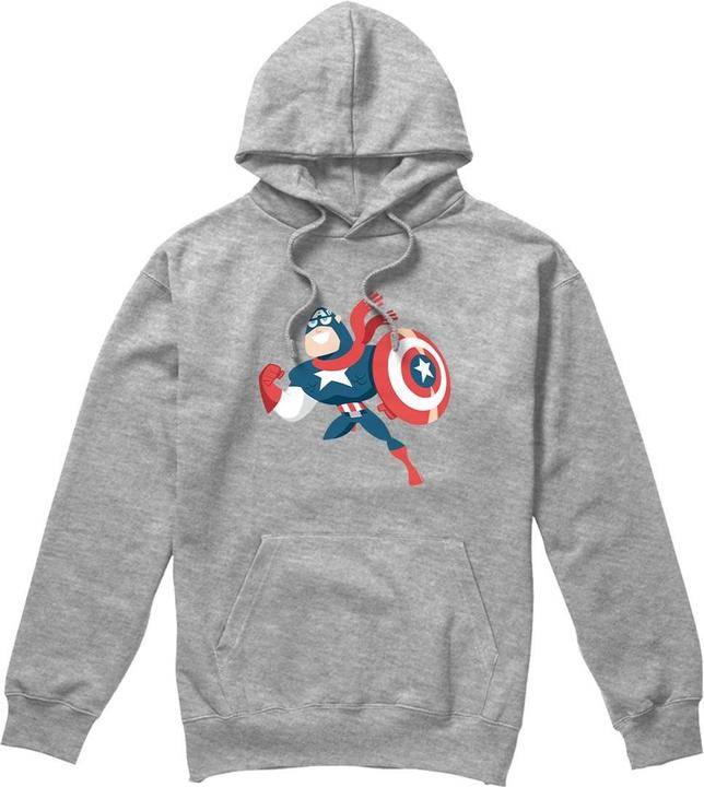 Produktbild Captain America Holiday Outfit Kapuzenpullover (S)