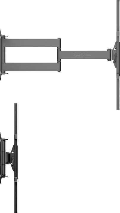 Image du produit Multibrackets Wandhalter 75-110", schwarz, Metall, max 90kg (Mur, 90 kg, 50" - 86")