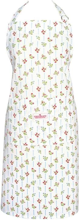 Actual product image Greengate Hannah apron white 90 x 70 cm