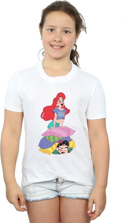 Produktbild Disney Wreck It Ralph Ariel And Vanellope TShirt Mädchen (140, 146)