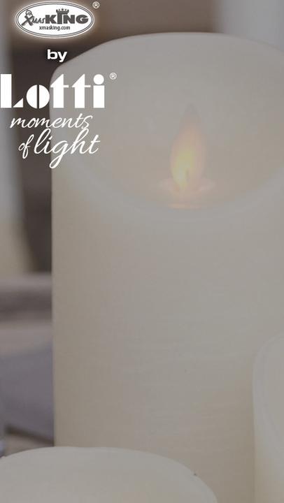 Produktbild Lotti LED Kerze 15cm weiss 44333