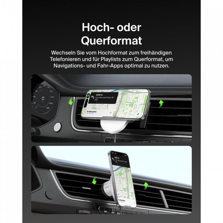 Immagine prodotto Belkin Qi2 15W Car Vent Mount No CLA