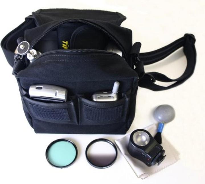 Actual product image Domke Classic Camera Bags F-5XA Small Schoulder and Belt Bag Black Camera Bag
