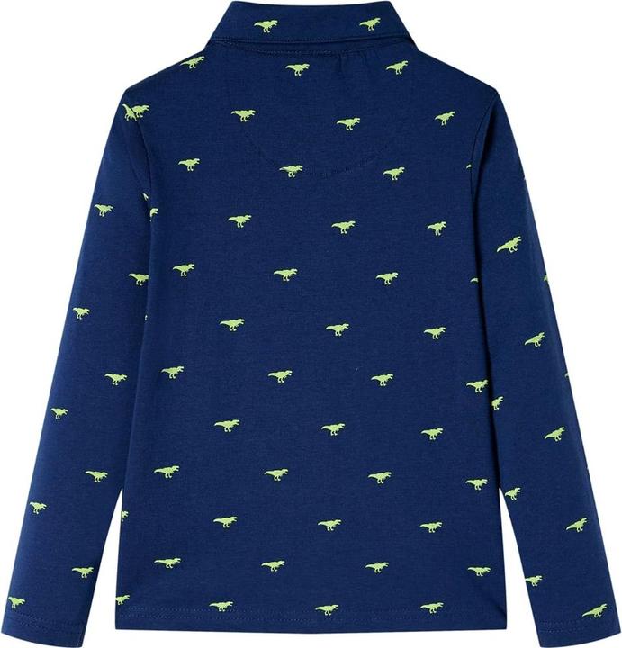 Produktbild vidaXL Kinderhemd Marineblau 140,Material: 100 % Baumwolle,Farbe (140)