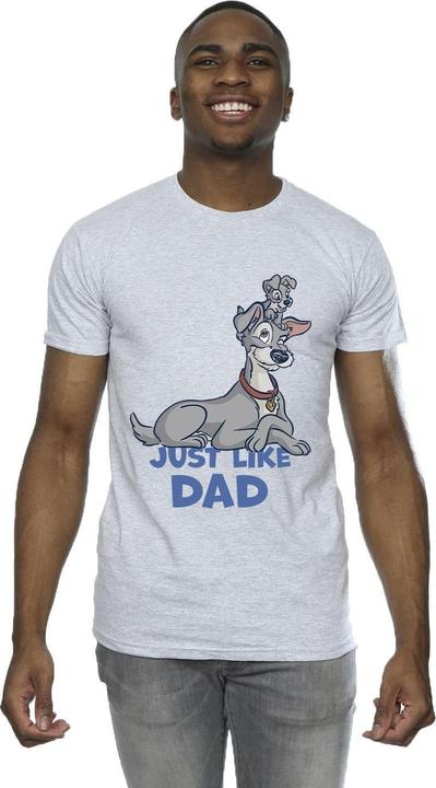 Produktbild Disney Lady And The Tramp Just Like Dad TShirt (M)