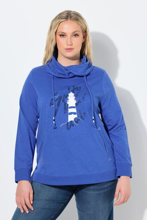 Actual product image Ulla Popken Anchor Graphic Sweatshirt (58)